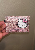 Kawaii Leopard Cardholder